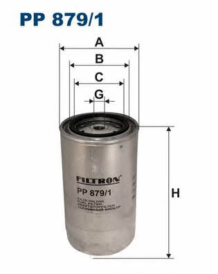 Fuel filter Filtron PP 879/1