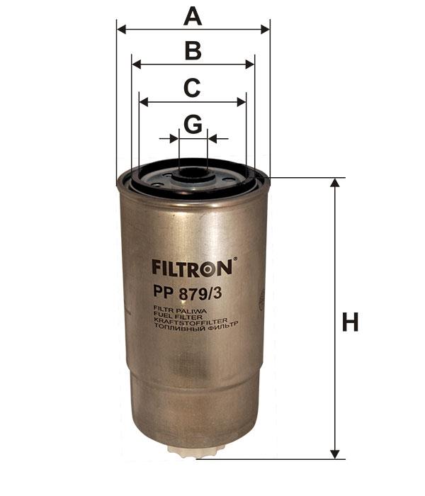 Fuel filter Filtron PP 879&#x2F;3