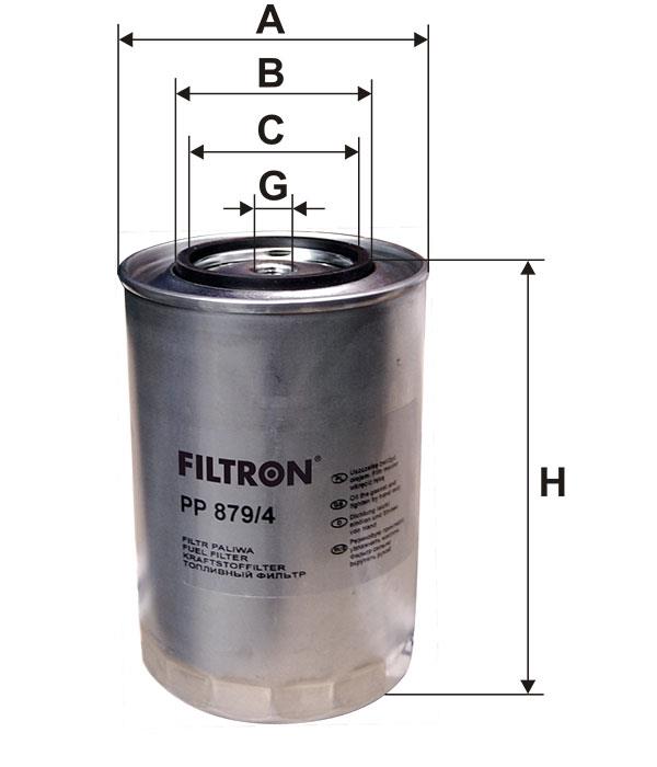Fuel filter Filtron PP 879&#x2F;4
