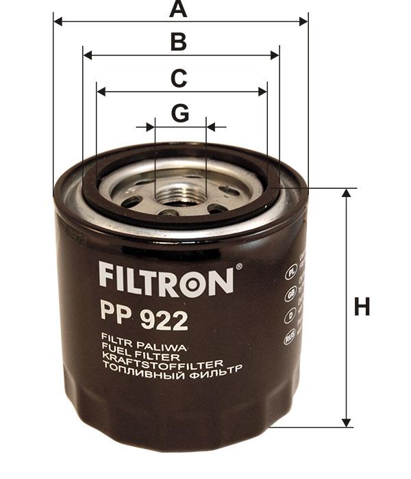 Buy Filtron PP922 – good price at EXIST.AE!