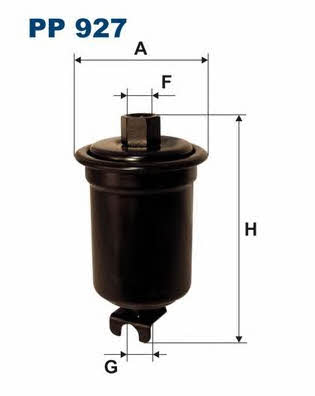 Fuel filter Filtron PP 927