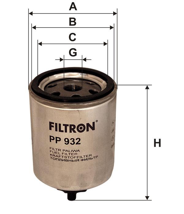 Fuel filter Filtron PP 932