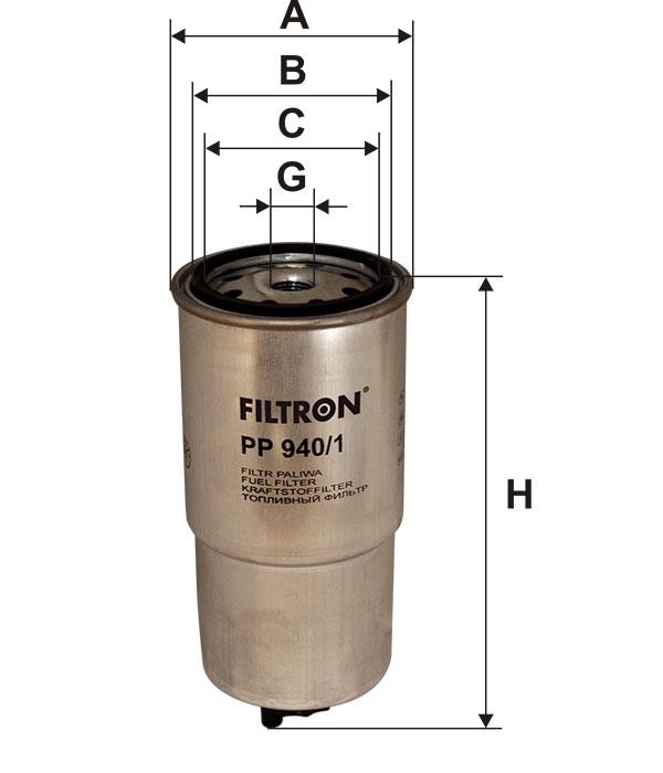 Fuel filter Filtron PP 940&#x2F;1