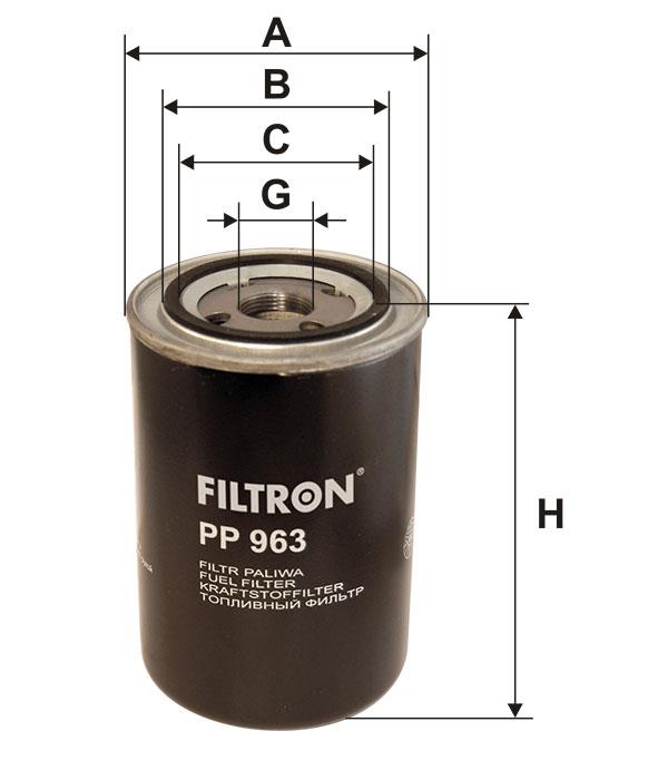 Fuel filter Filtron PP 963