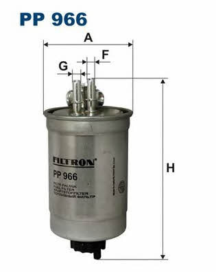 Fuel filter Filtron PP 966