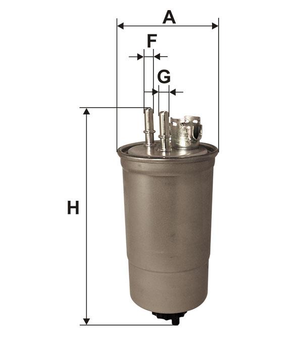 Fuel filter Filtron PP 966&#x2F;1