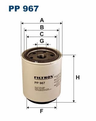 Filtron Fuel filter – price 122 PLN