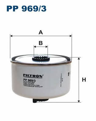 Fuel filter Filtron PP 969&#x2F;3
