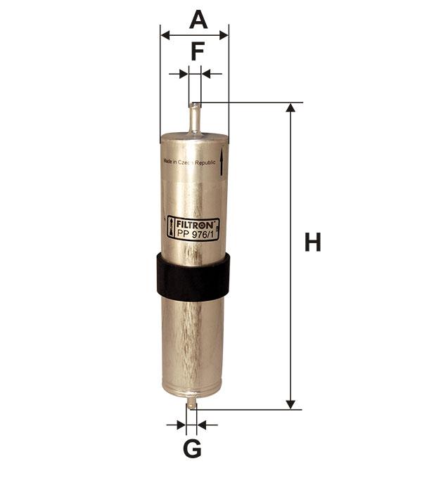 Fuel filter Filtron PP 976&#x2F;1