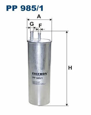 Buy Filtron PP9851 – good price at EXIST.AE!