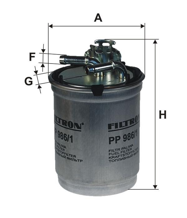 Fuel filter Filtron PP 986/1