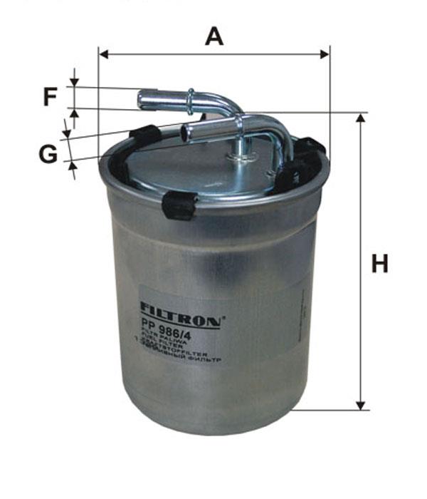 Filtron PP 986/4 Fuel filter PP9864