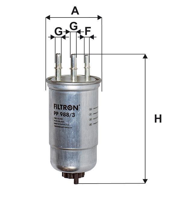 Fuel filter Filtron PP 988/3