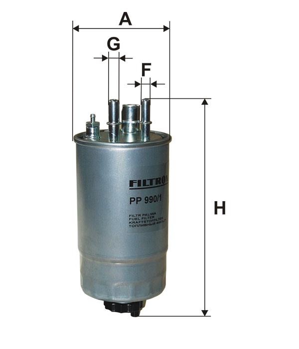 Fuel filter Filtron PP 990/1