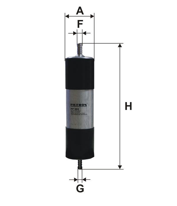Fuel filter Filtron PP 993