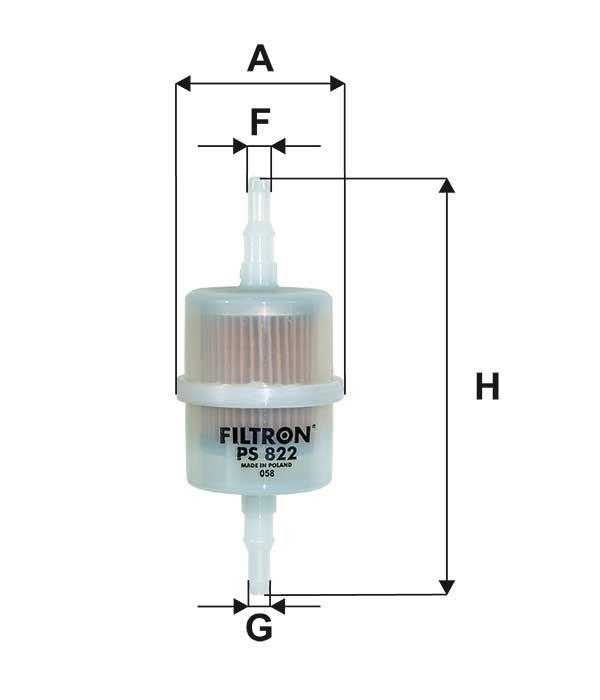 Fuel filter Filtron PS 822