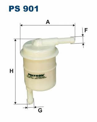 Fuel filter Filtron PS 901