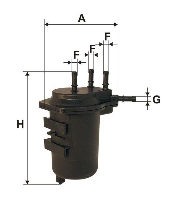 Fuel filter Filtron PS 980/2
