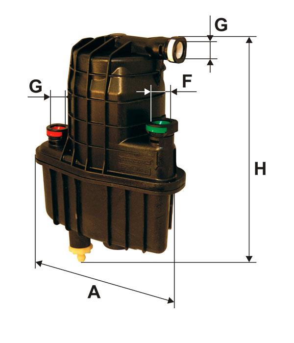 Fuel filter Filtron PS 980/9
