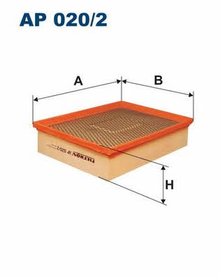 Air filter Filtron AP 020/2