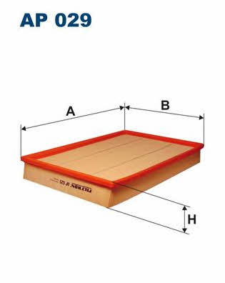 Air filter Filtron AP 029