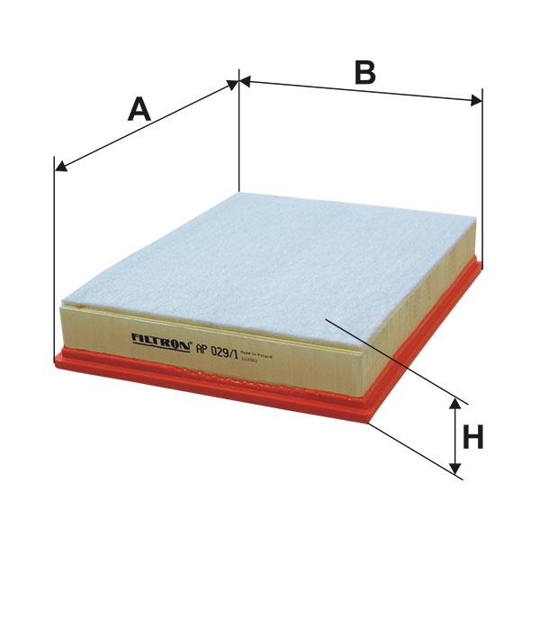 Air filter Filtron AP 029/1