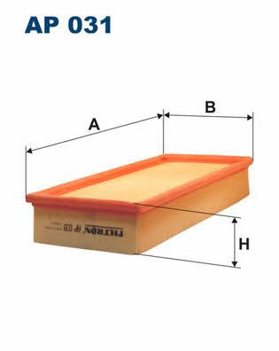 Buy Filtron AP031 – good price at EXIST.AE!