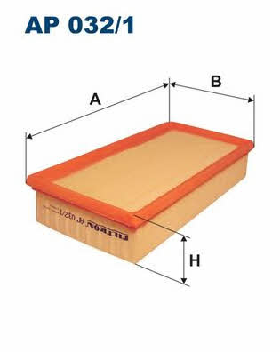 Air filter Filtron AP 032/1