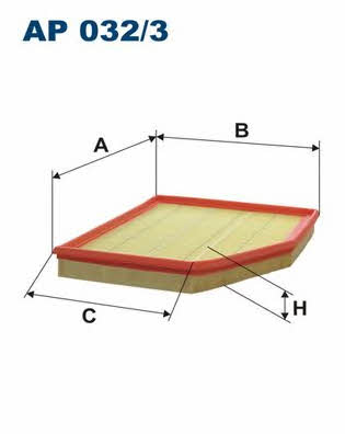 Air filter Filtron AP 032/3