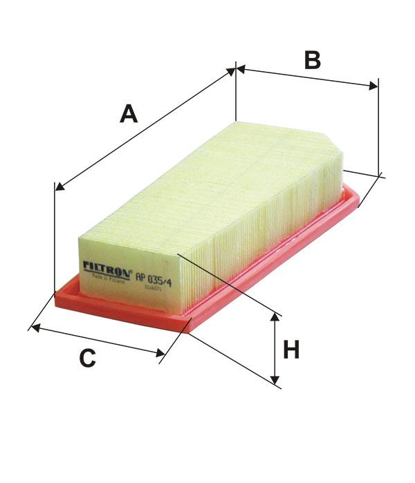 Filtron Air filter – price 44 PLN