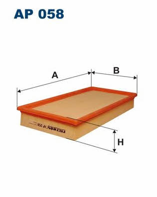 Air filter Filtron AP 058