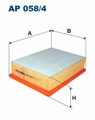 Air filter Filtron AP 058/4