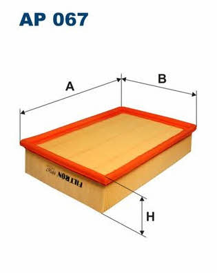 Air filter Filtron AP 067