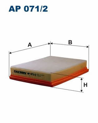 Air filter Filtron AP 071/2