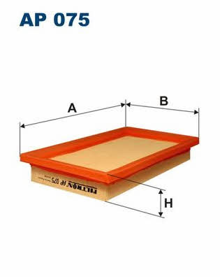 Air filter Filtron AP 075