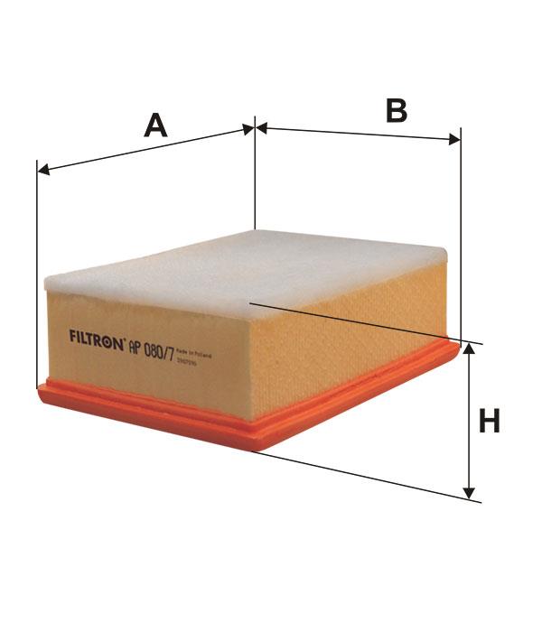 Air filter Filtron AP 080/7