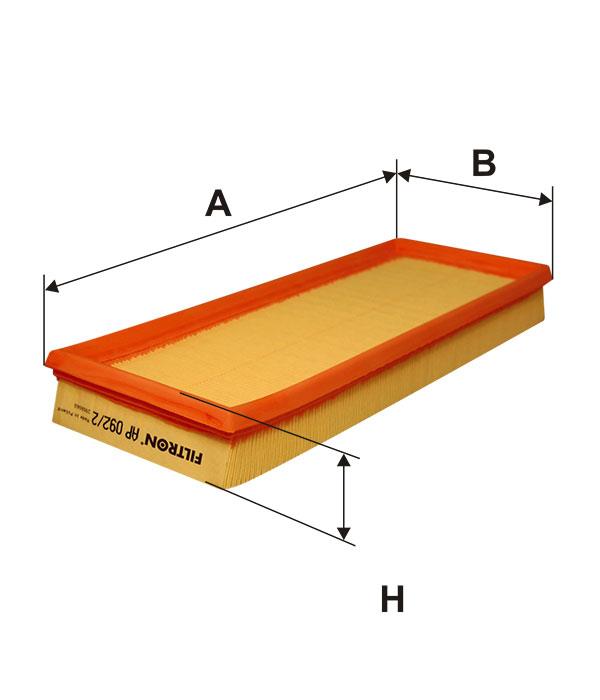 Air filter Filtron AP 092/2