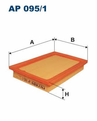 Air filter Filtron AP 095/1