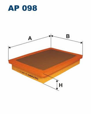 Air filter Filtron AP 098