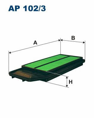 Buy Filtron AP1023 – good price at EXIST.AE!