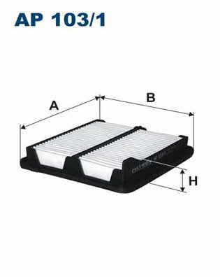 Air filter Filtron AP 103/1