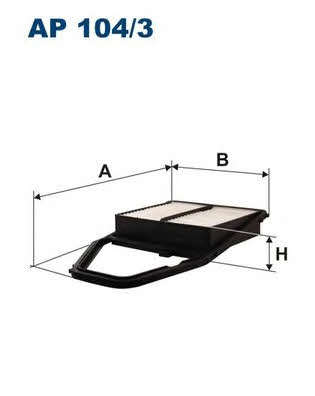 Buy Filtron AP1043 – good price at EXIST.AE!