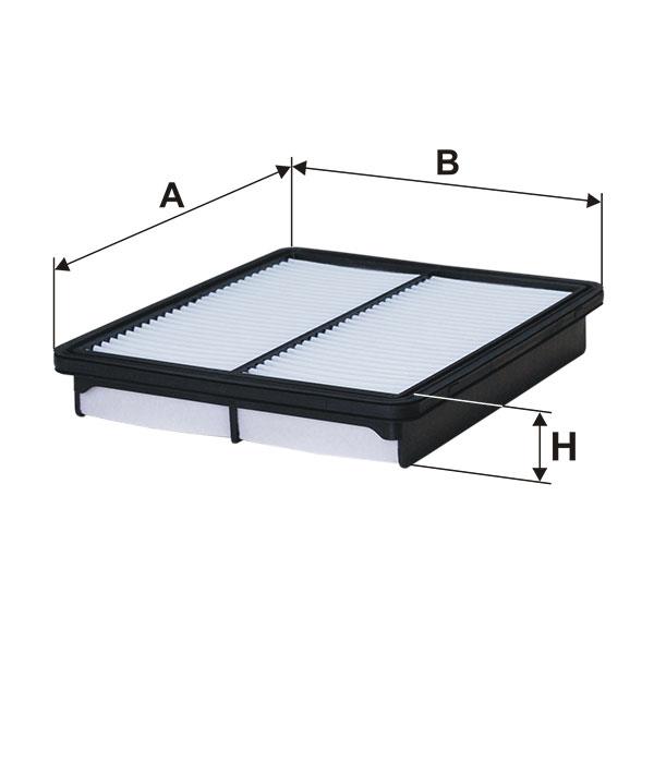 Air filter Filtron AP 107/9