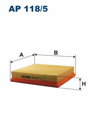 Air filter Filtron AP 118/5