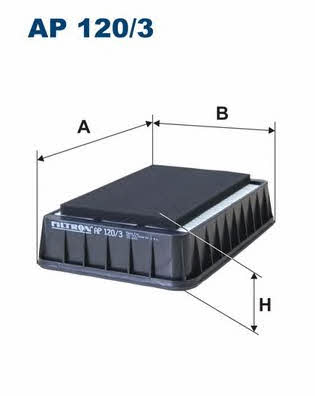 Air filter Filtron AP 120/3
