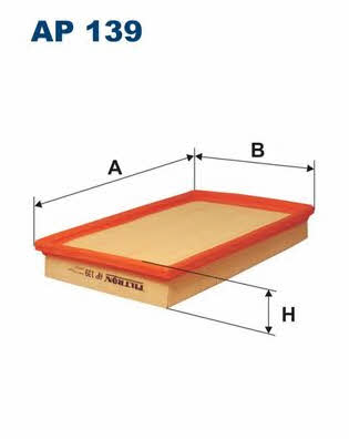 Air filter Filtron AP 139