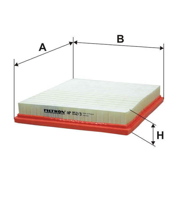 Air filter Filtron AP 152/3