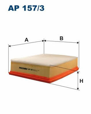 Air filter Filtron AP 157/3