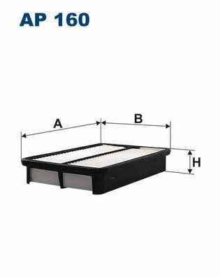 Buy Filtron AP160 – good price at EXIST.AE!