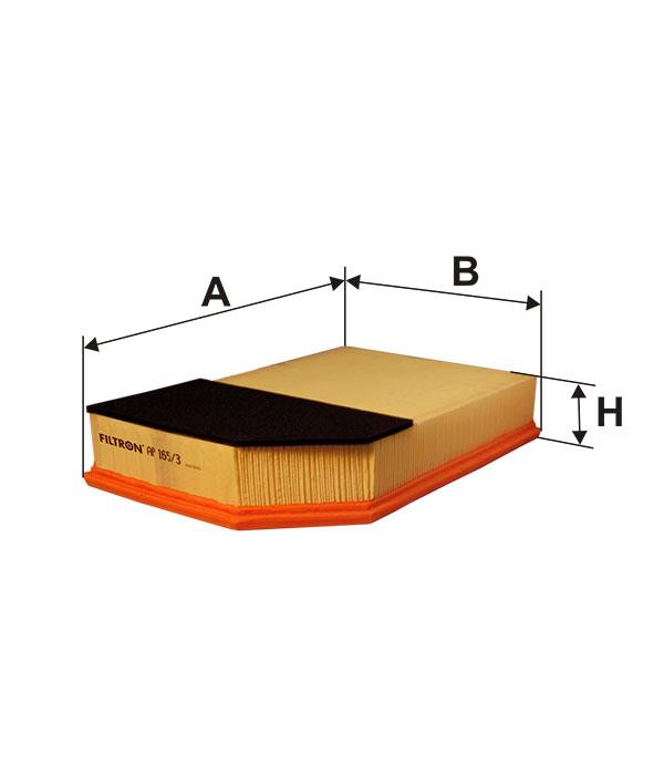 Air filter Filtron AP 165/3